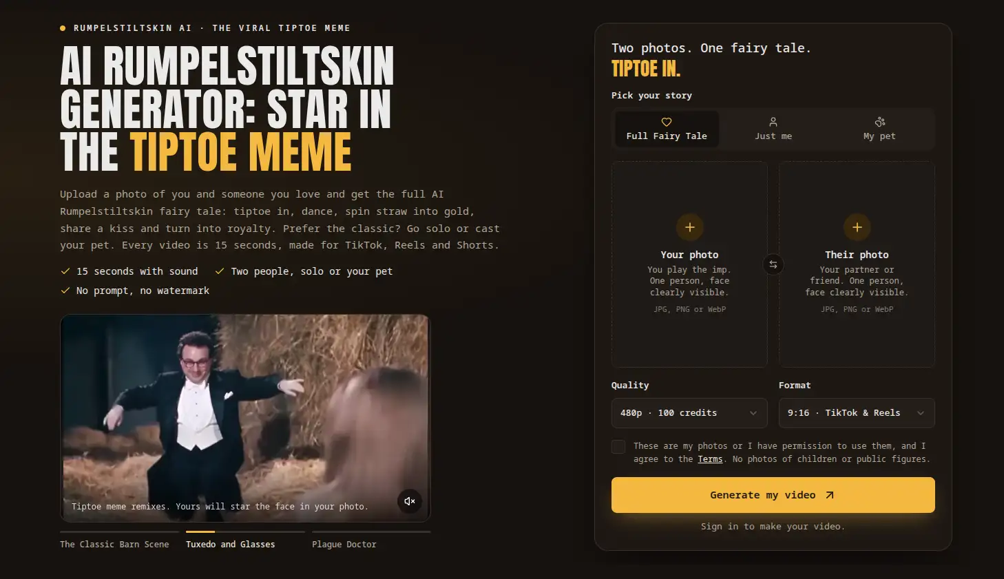 AI Rumpelstiltskin 官网首页插图 AI Rumpelstiltskin