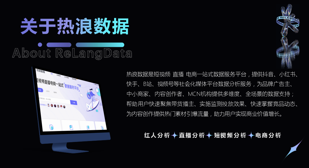 热浪数据 - 短视频与直播电商一站式数据分析平台