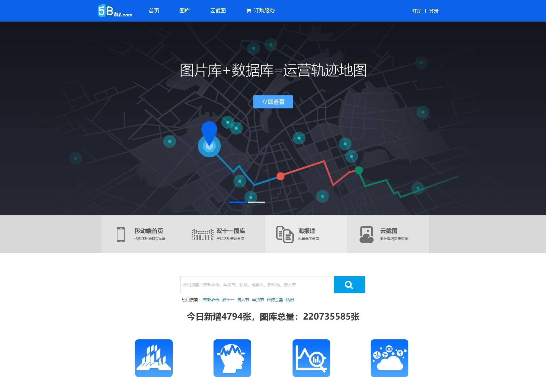 58图 - 电商历史图库